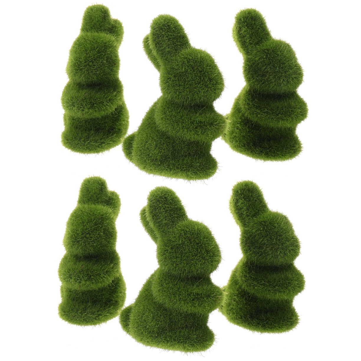 Cabilock 5 Set Di Adorabili Decorazioni A Forma Di Coniglietto Pasquale 8 Cm Giocattoli Di Simulazione Per Decorazioni Da Tavolo 6 Pezzi * 5