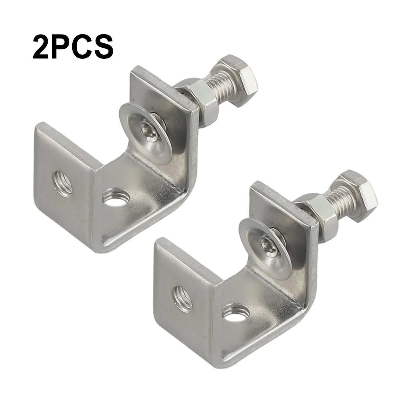 Abrazadera en C, Abrazaderas C de acero inoxidable, 4 Uds., 16-25mm, for montaje en U, escritorio, balancín, carpintería, bricolaje(4pcs)