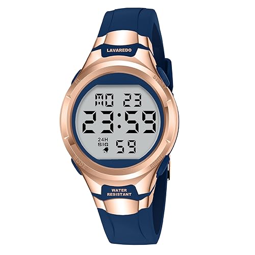 Watches for Women Sport Digital Womens Watch Waterproof with Silicone