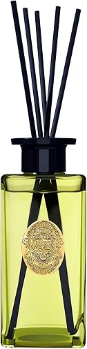 Miniatura 26 de M&SENSE Juego de Difusor de Caña Grande de 10.14 oz | Difusor de Aceite de Aroma de Lima y Albahaca con Varillas | Aceite Esencial No Tóxico de la