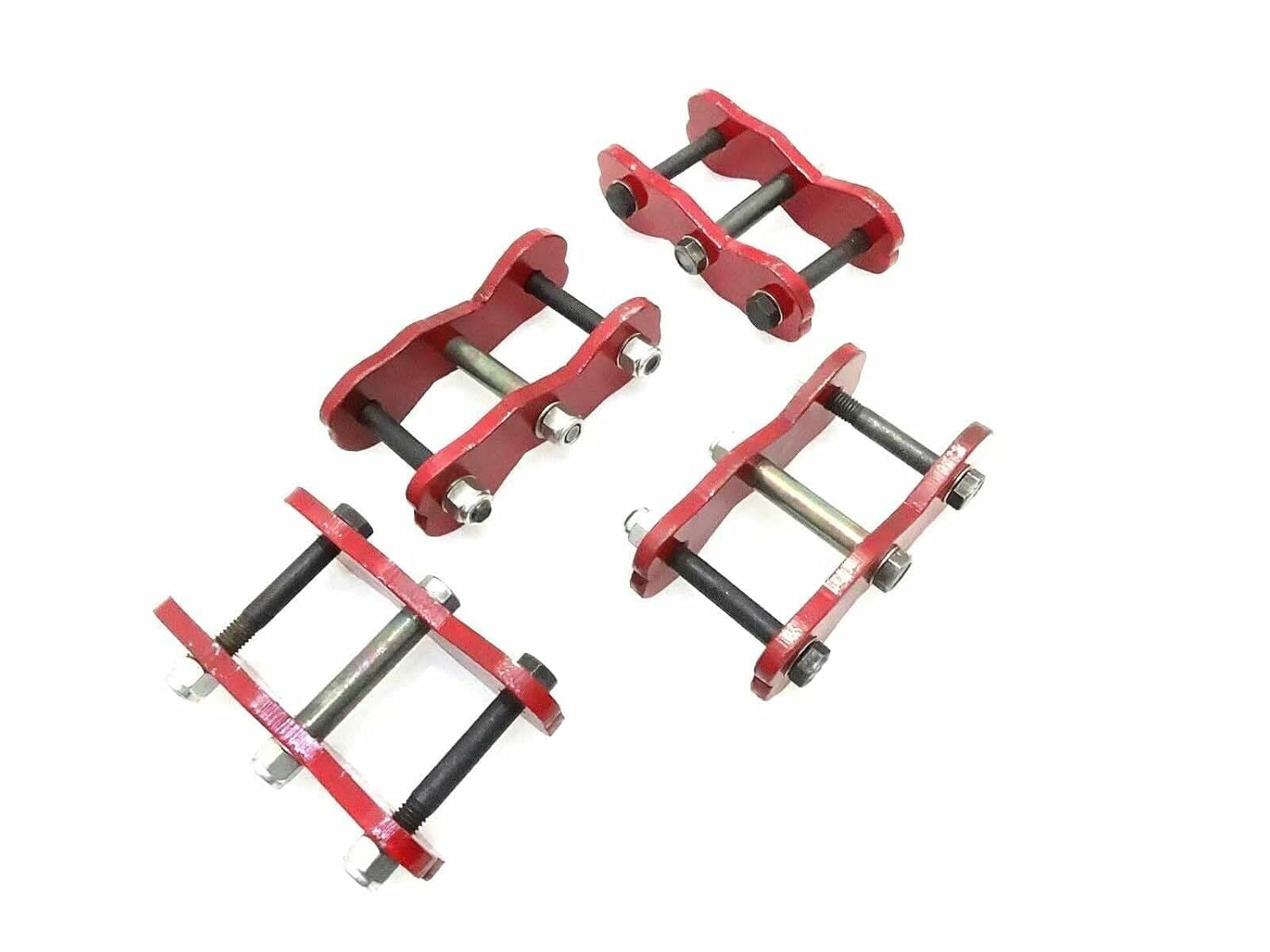 Maruti Gypsy 2 Inch Dog Bone Shackle Kit Heavy CNC Machine Made Nut Bolt Shackle Kit Lift Gypsy Gypsy Spare Parts Gypsy Accessories