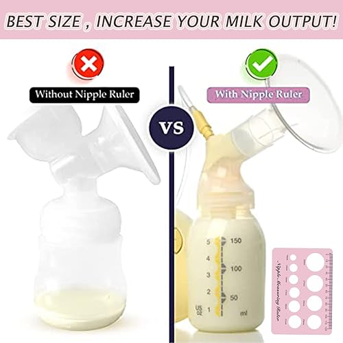 Miniatura 5 de Brida de 1.063 in (2 piezas) de repuesto, adecuado para S9S10S12, escudo de extractor de leche portátilinserto de brida, colector de leche universal