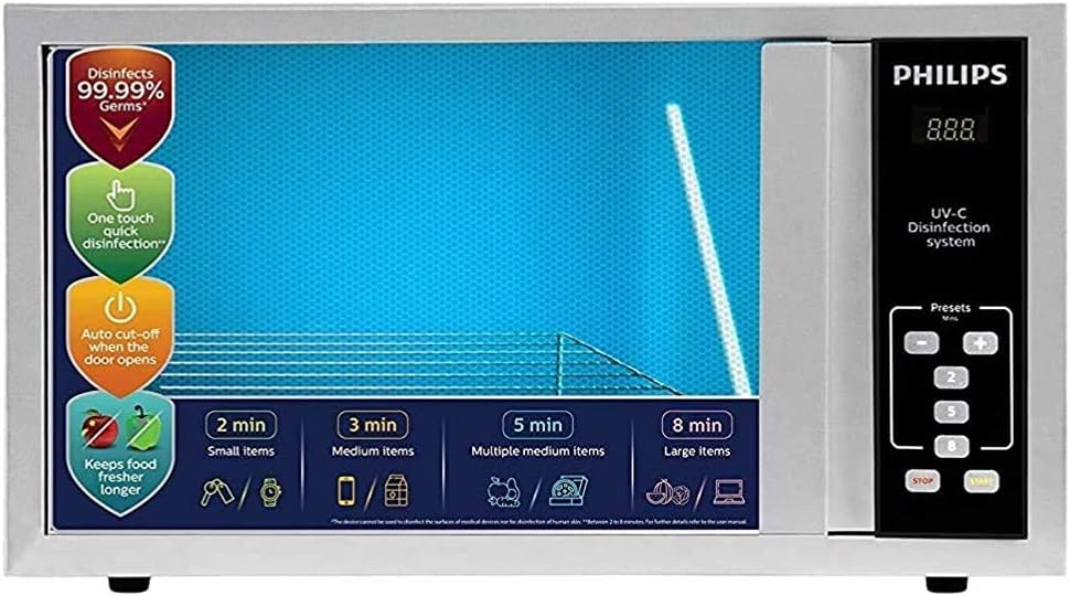 Uv-C Disinfection System Iisc/Boston University And Intertek Certified For Quick Disinfection Of Viruses Within Minutes – 30L Capacity