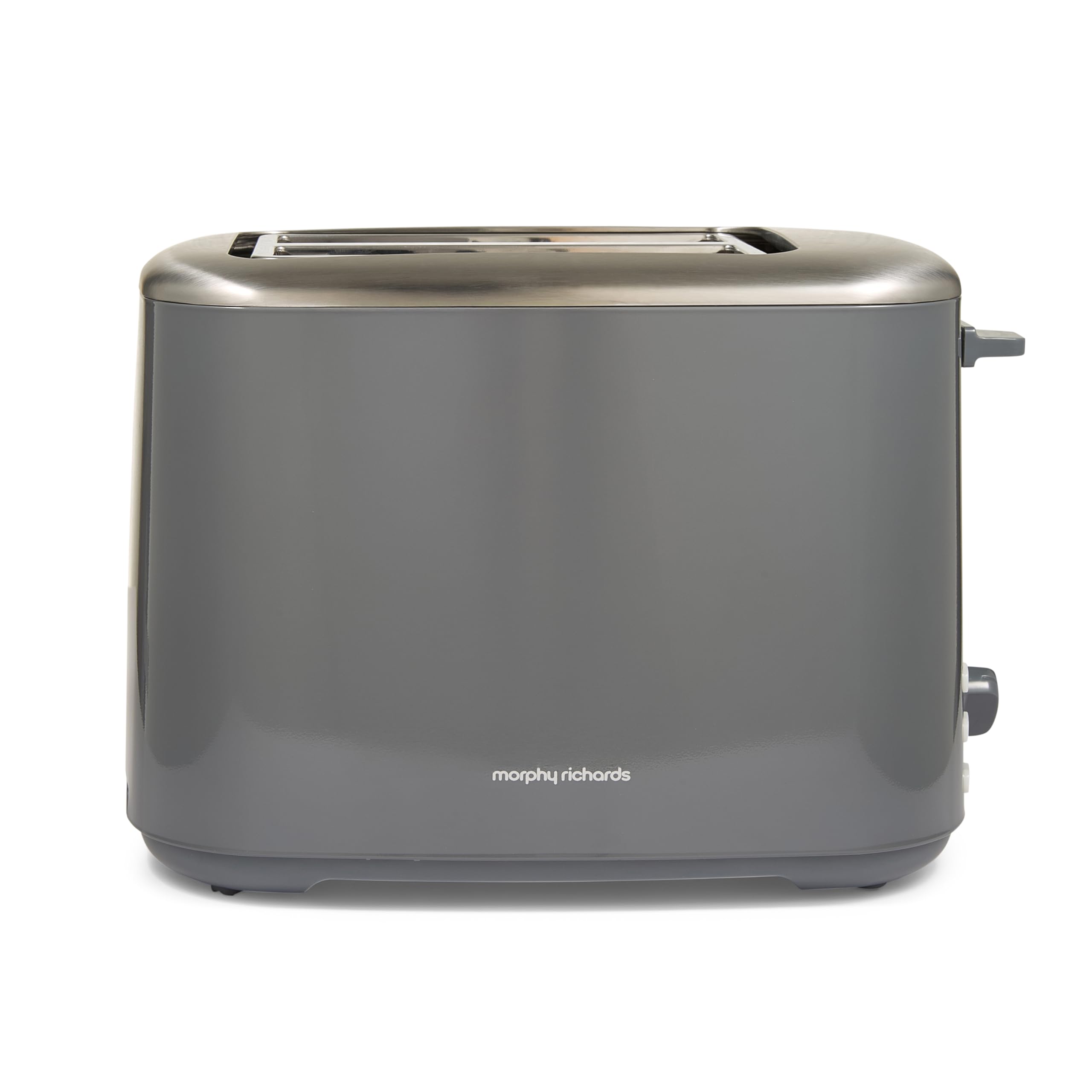 Morphy Richards Equip 2 Slice Toaster, Defrost and Reheat, Browning Controls, Variable Wide Slots, Removable Crumb Tray, Stainless Steel, 800W, Grey, 222068 โ image 1