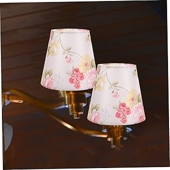 Amazon | PAMINGONO ランプシェード 花柄 ランプカバー ビクトリア朝