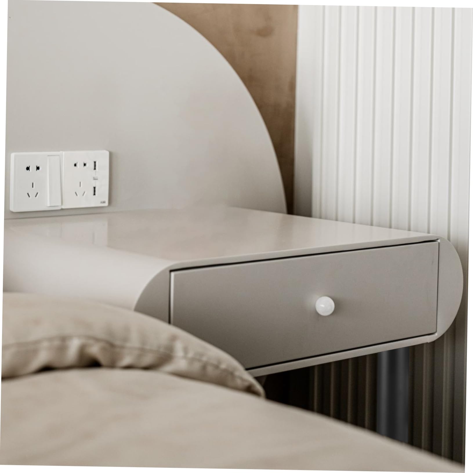 MAGICLULU Alliage D'aluminium Supports Triangulaires Noir, Lot de 4 Support Stable Remplacement pour Armoire Buffet