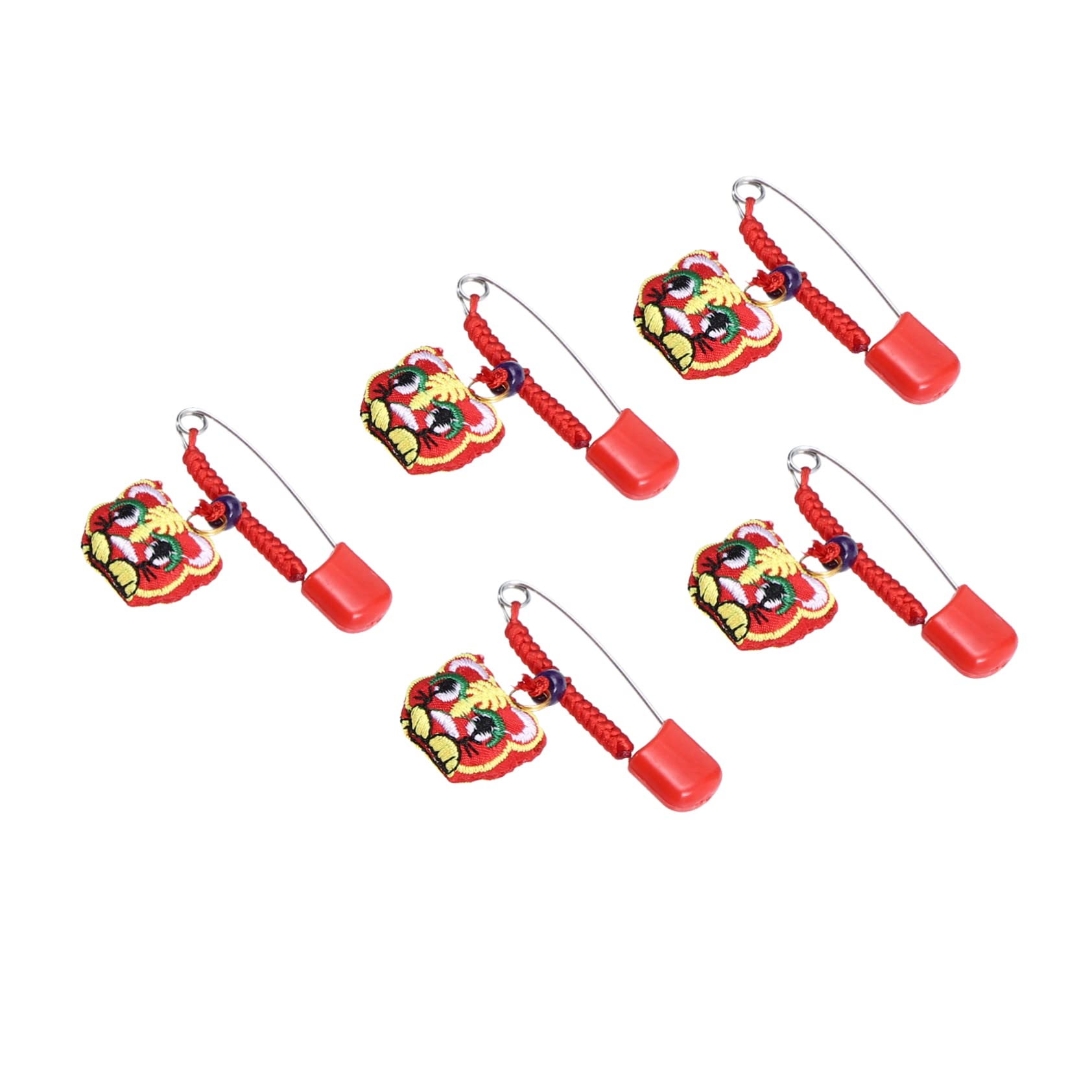 Toyvian 5 Pièces Épingles De Sûreté pour Garçon Fille Épingle à Couches pour Garçon Fille Multi-usages Décoration
