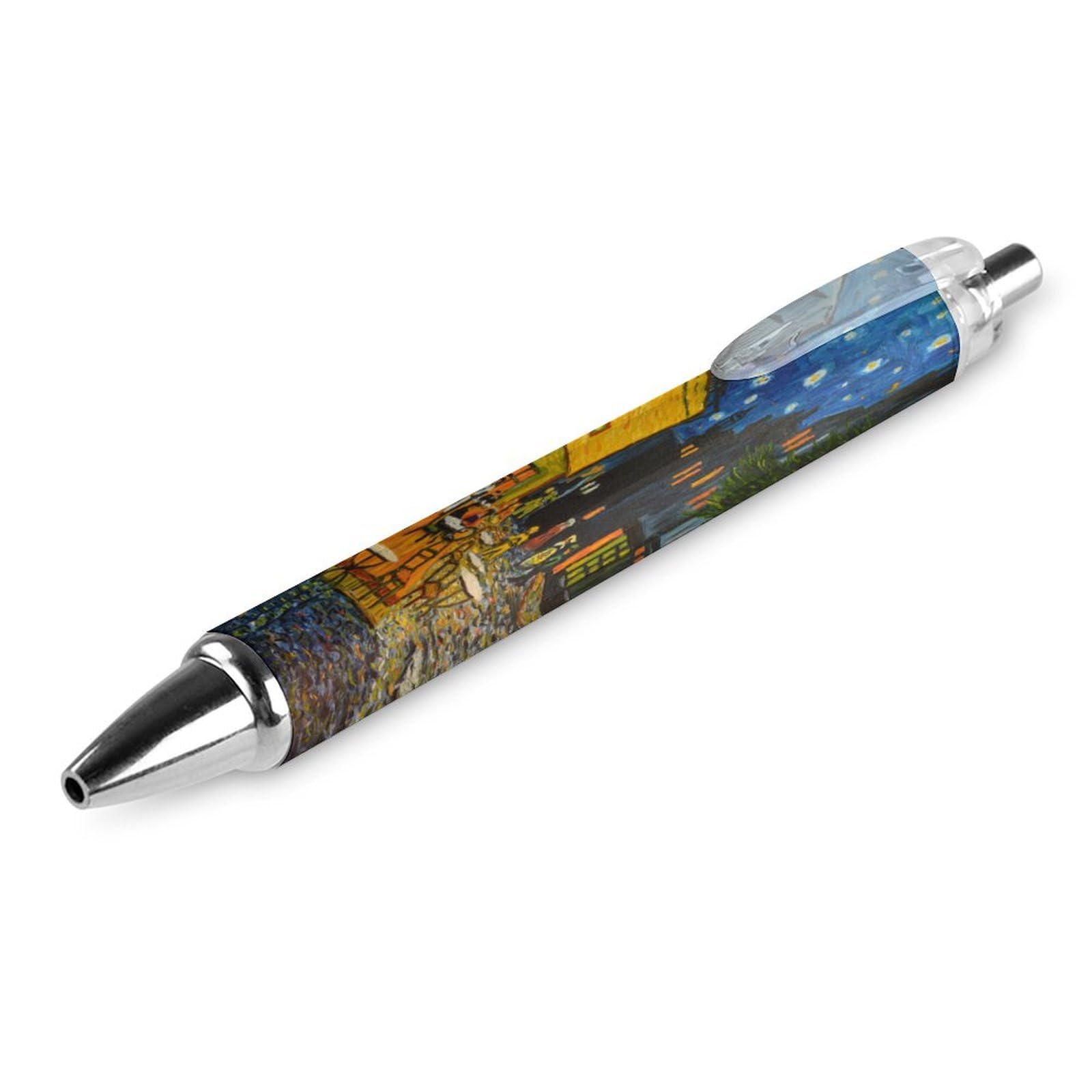 Penna a inchiostro liquido nero e blu, penna monouso senza necessà di