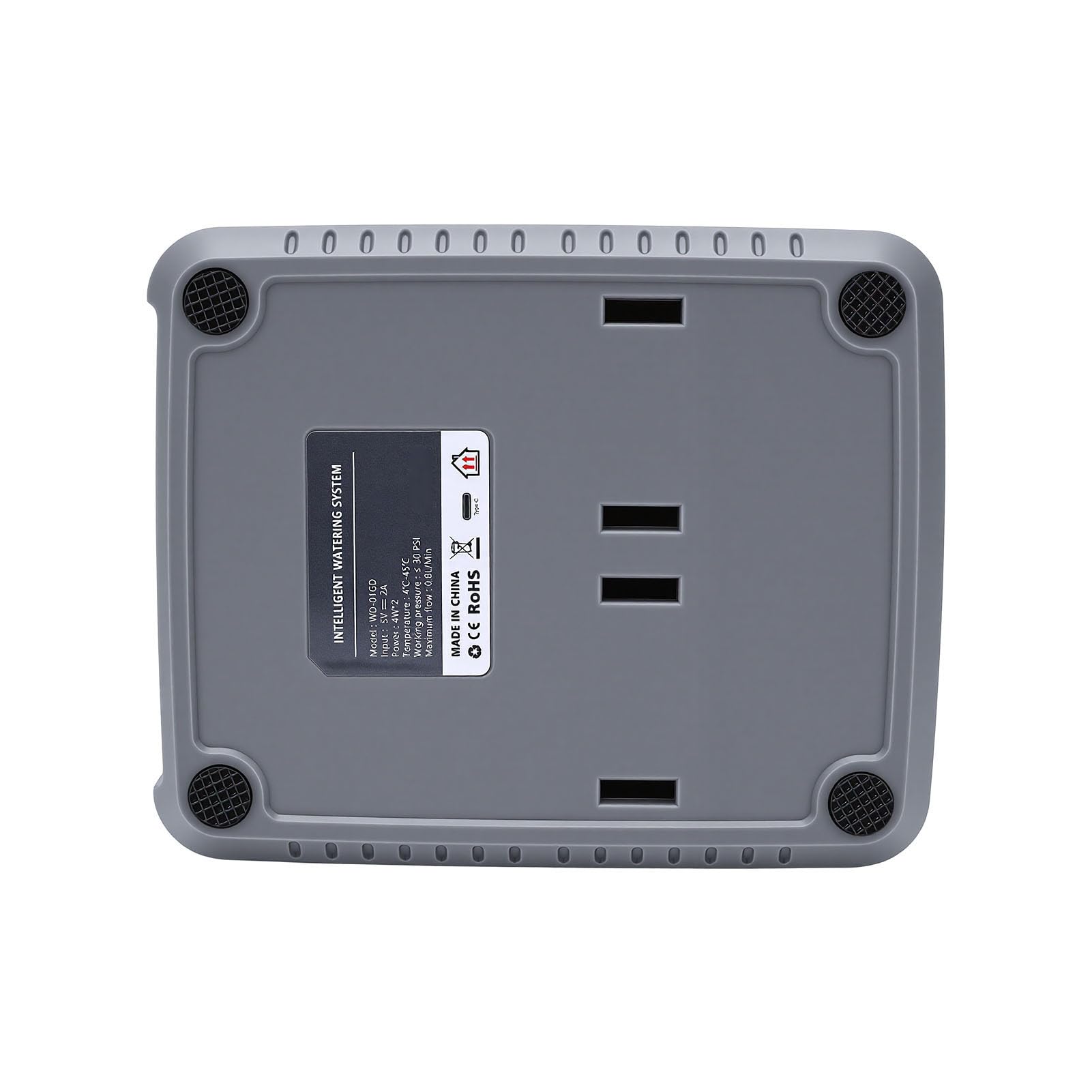 di Irrigazione a Goccia Automatico, Kit di Irrigazione Solare a Goccia in ABS con 2 Pompe 20 Vasi Batteria da 3600 MAh per di Piante da Giardino Patio Balcone