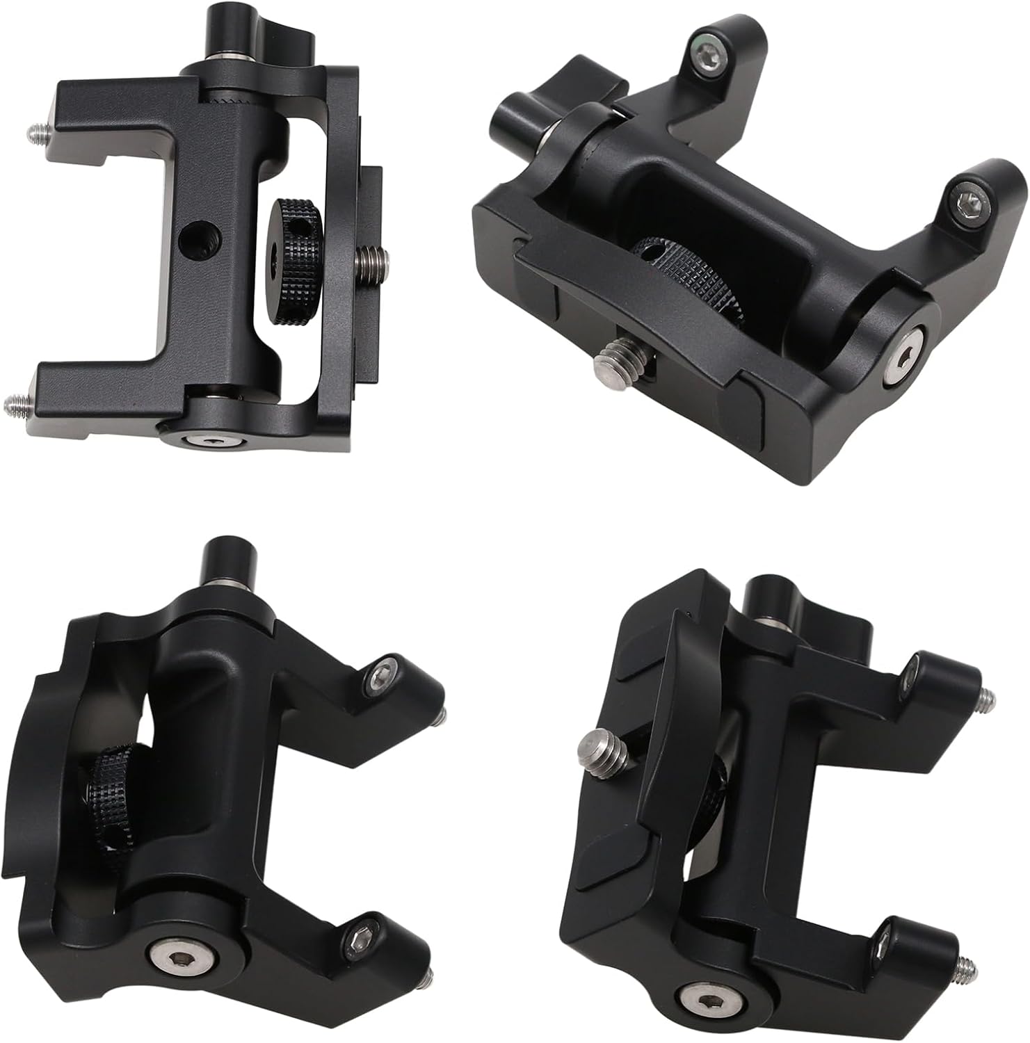 WCU-4 Monitor Bracket Support Mounting for ARRI Wireless Focus Hand Unit, Tilt Angle Adjusted, Rosette Tooth 1/4" Screw Installation