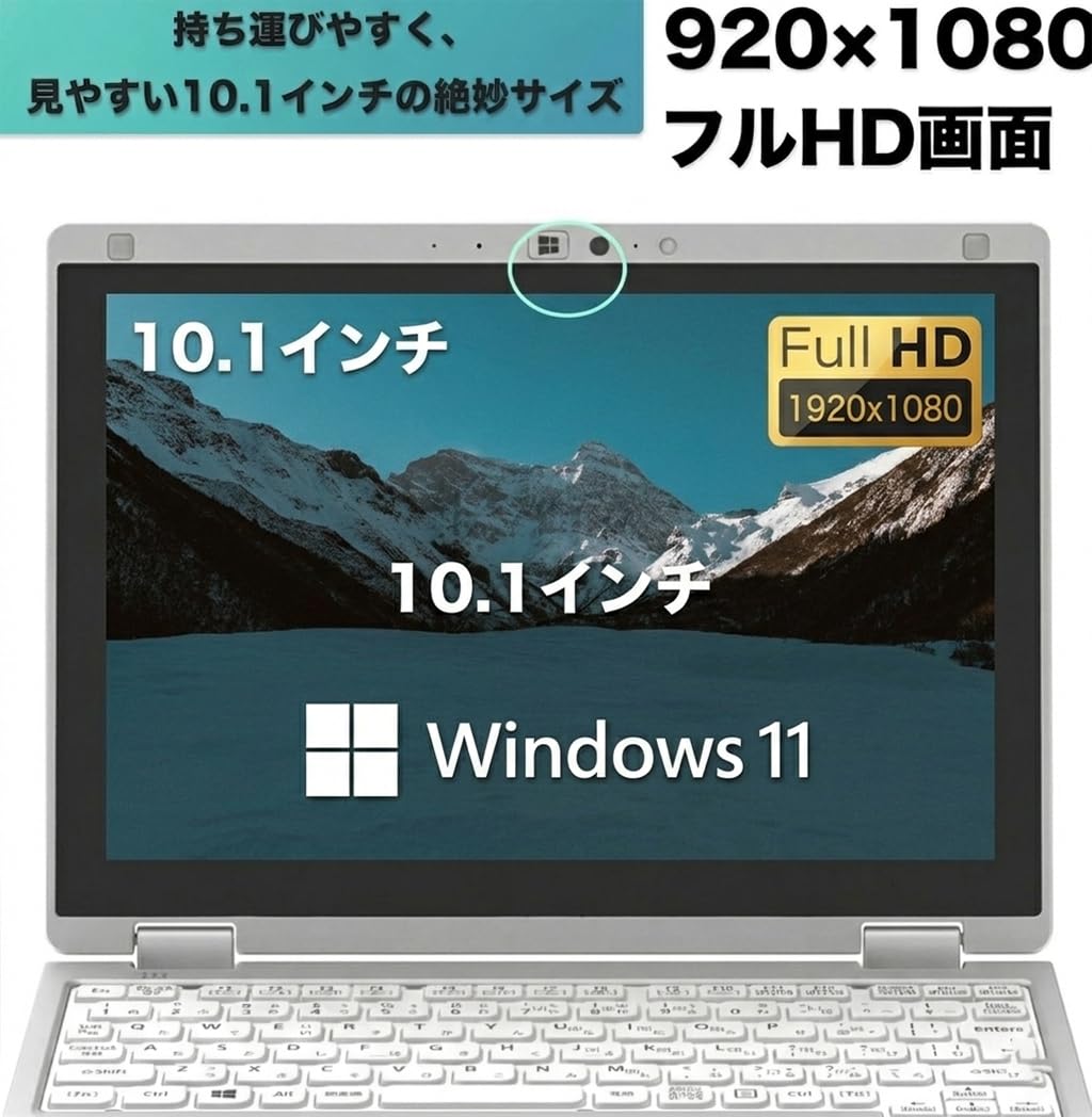 Amazon.co.jp: 【整備済み品】Let's note CF-RZ6 10.1型 i5-7Y57 8GB