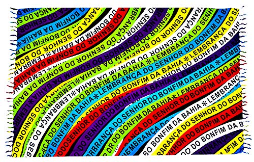 Canga De Praia Fitas Senhor Do Bonfim Bahia (Colorida)