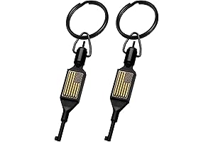 Essential 2-Pack Flat Swivel Handcuff Keys: Unlocking Security with Effortless Precision