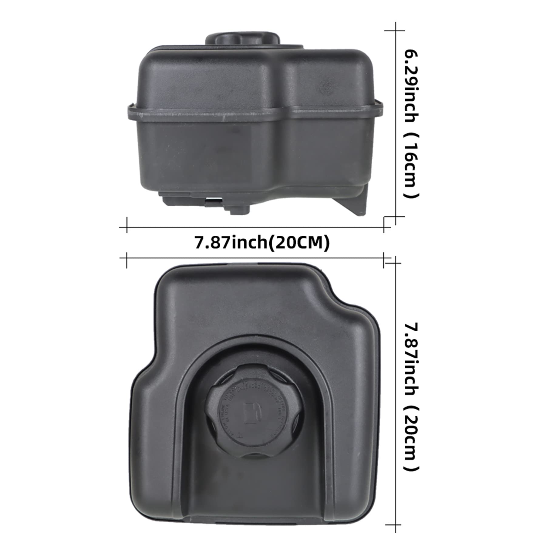 marddpair 799863 - Depósito de combustible de repuesto para Briggs & Stratton 694260 698110 695736 695728 697779 para la mayoría de motores modelo 121000, 122000