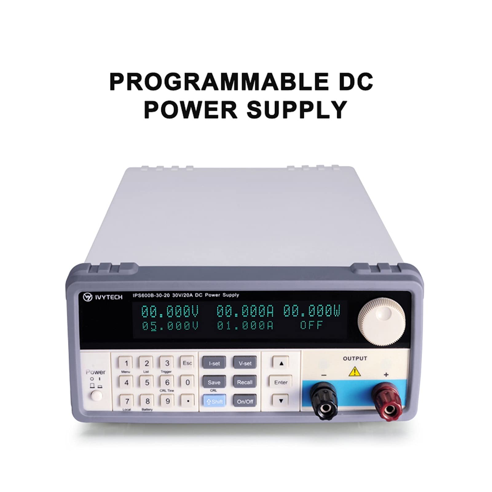 Alimentation Laboratoire, 3 0v 20a Alimentation programmable professionnelle 0.00 1A 0.001V 0.001W Fournitures d'alimentation réglable de précision de laboratoire de laboratoire