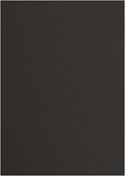 20Sheets Black Linen Textured Cardstock Paper, 8.5x11 80Lb 230GSM Card Stock Paper for Cricut Card Making