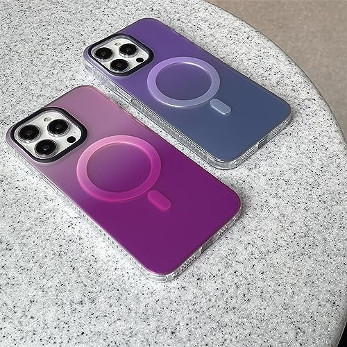 Coque iPhone 14 Pro Max magnétique sans fil et pare-chocs antichoc
