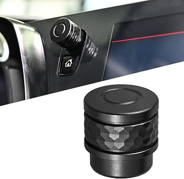 Radio Volume Control Knob Cover Cap,Stereo Knobs Rotary Switch Button Cover Compatible with for Corvette C8 Stingray Z51 Z06 E-Ray 2020-2025 Radio Volume Dial Tuner Knob Rotary Button Accessories