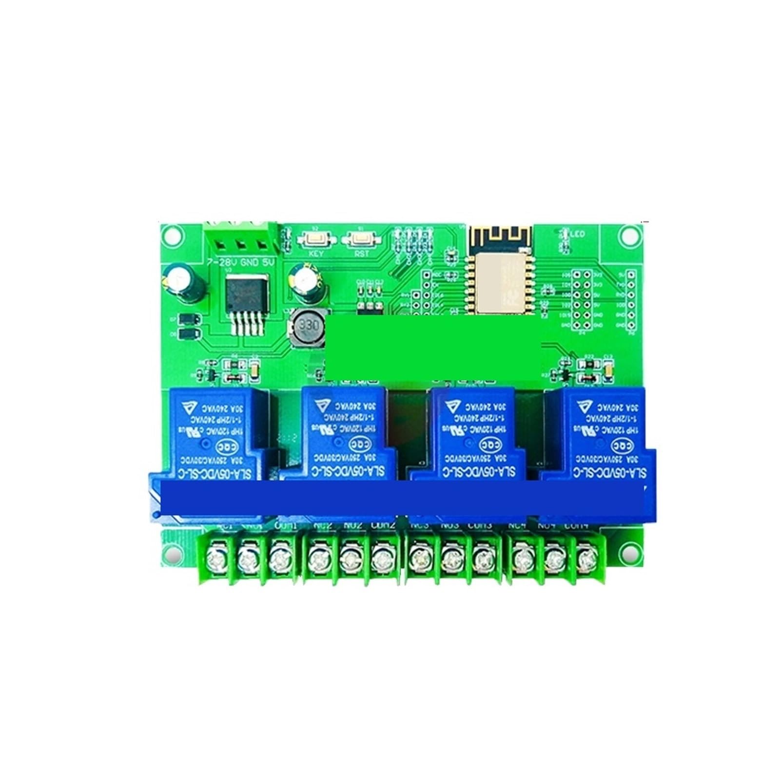 Module relais ESP8266 30A DC 12V 24V pour carte de développement ESP-12F