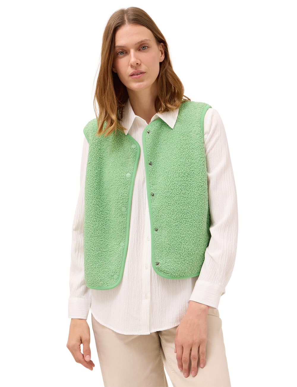 Cecil Damen Weste in Wolloptik