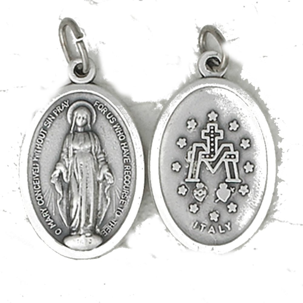 Lumen Mundi Silver Miraculous Medal - Our Lady Of Grace