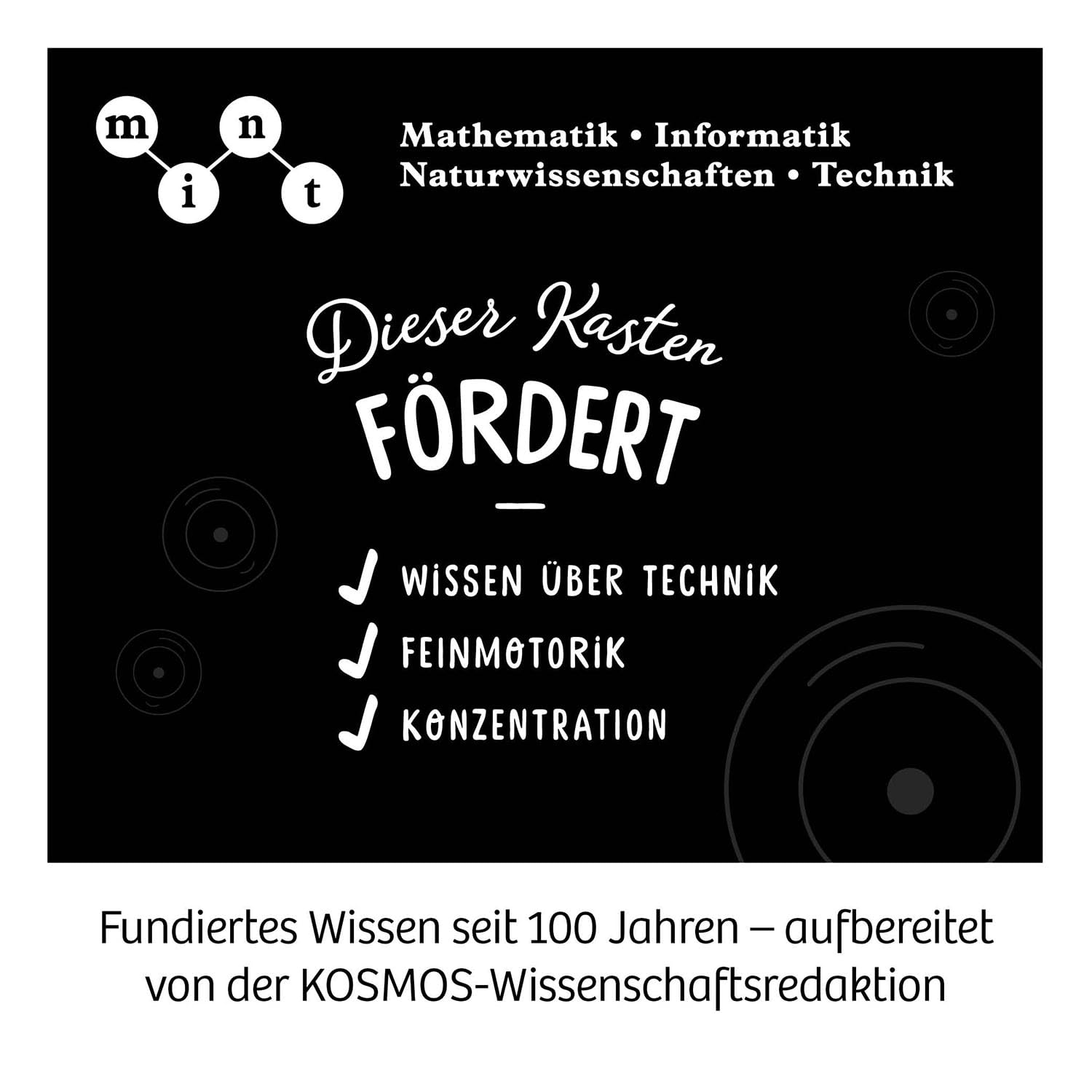 KOSMOS 621094 Bitsy - Dein cleverer Robo-Freund, Roboter für Kinder, Steuere Bitsy mit Sound-Klicker, Spielzeug für Kinder, Experimentierkasten ab 8-12 Jahre