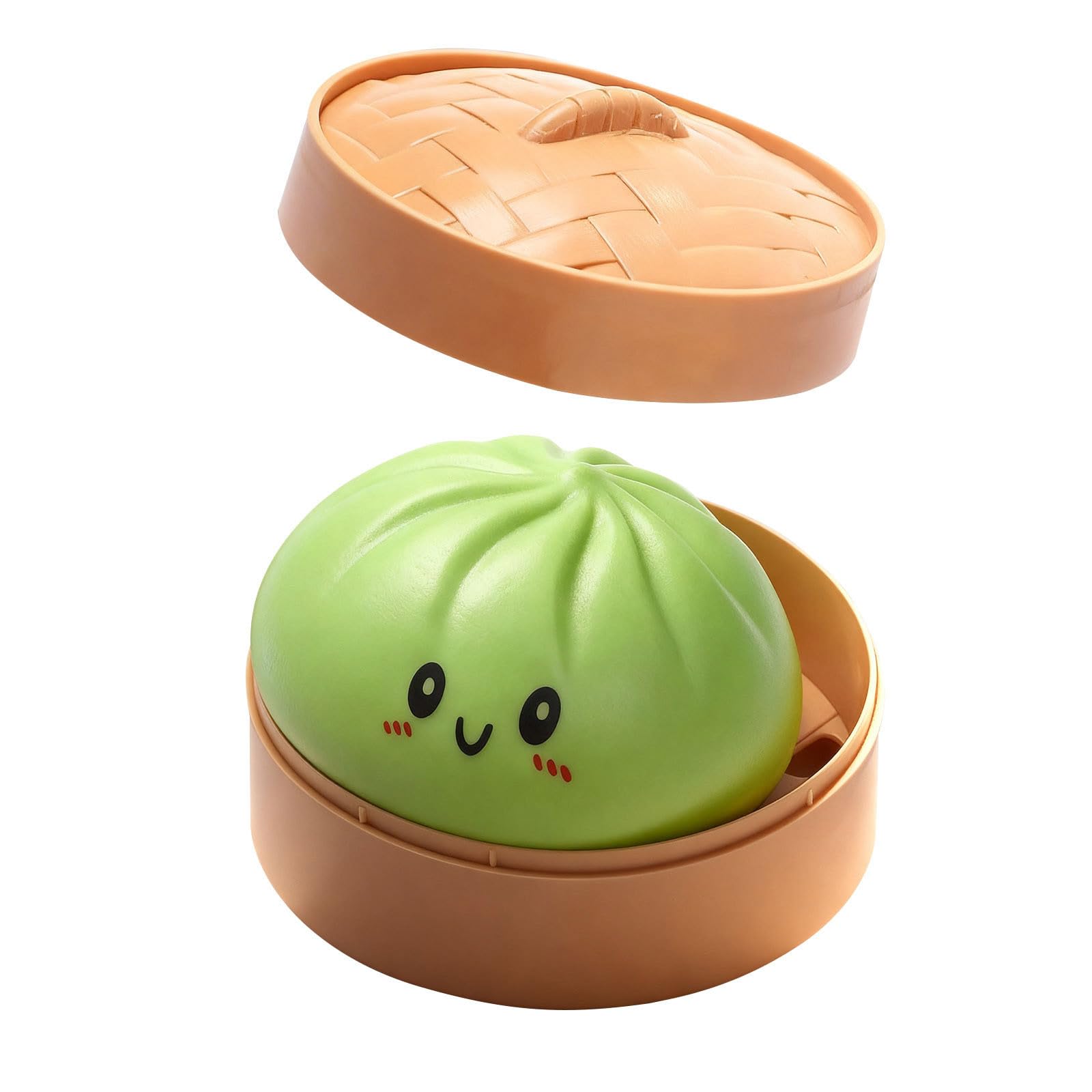 Giant Dumpling Squishys with Box Anxiety Relief Fidget Toy Soft Decompression Dough Colorful Dumpling Stress Fidget Squishys Dumplings Toy Children Boys Girls Adults Students Classroom Home Office