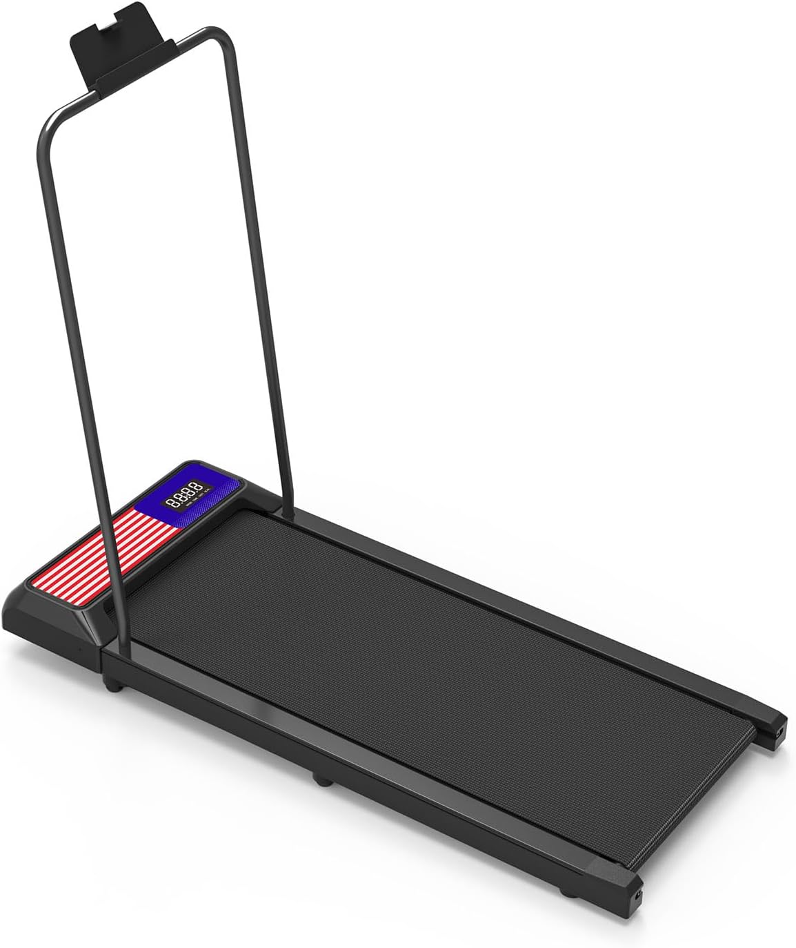 Walking Pad Treadmill with Handle Bar