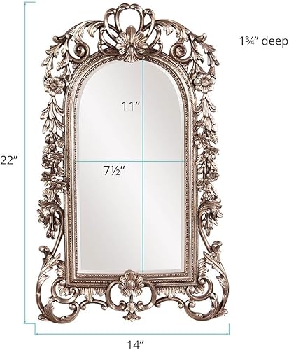 Miniatura 6 de Howard Elliott Sherwood - Espejo de pared (14.0 x 22.0 in), resina, talla única