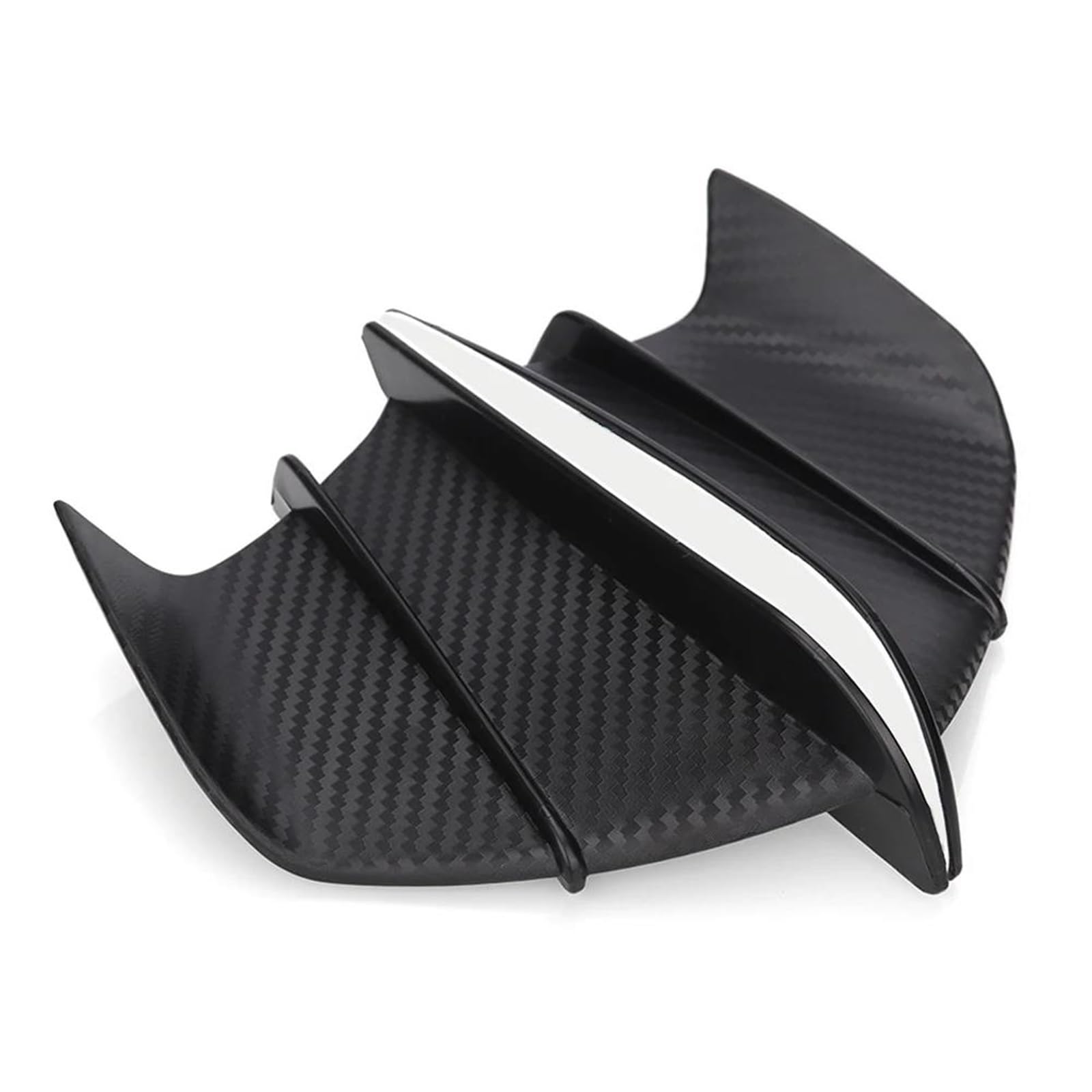 WYYSMN Fairing kit Motorcycle Side Spoiler Fairing Winglets For 899 959 1198 1198S 1199 1299 For Panigale V4 V4S V4R V2 For Supersport S(Black-c)