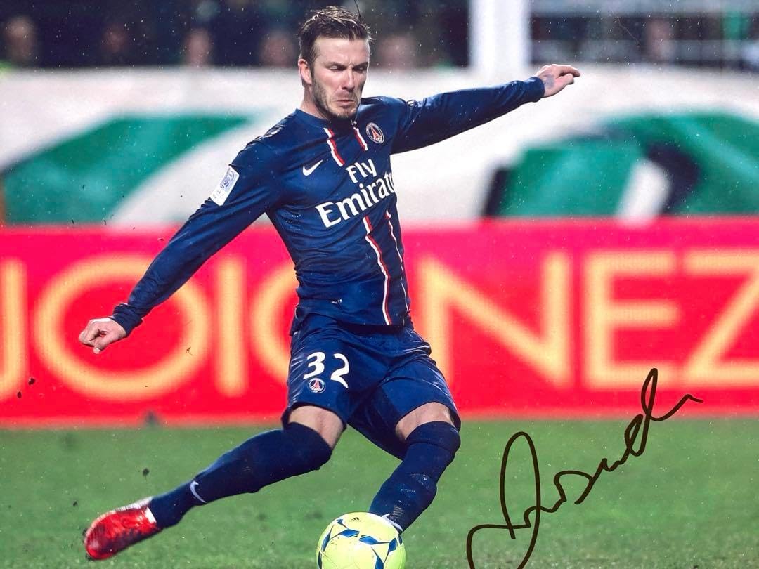 セール中…デビット・ベッカム直筆サイン入り超 特大写真…イングランド代表… セール中…デビット・ベッカム直筆サイン入り超 特大写真…イングランド