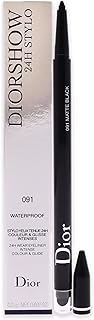 Christian Dior Diorshow 24H Stylo Waterproof Eyeliner - 091 Matte Black Women 0.01 oz