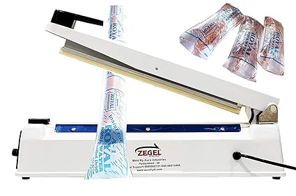 Pani Pouch Packing Machine 8 Inches | Water Packing Machine | Mineral Water Pouch Packing Sealing Machine | Manual Water Sealer |Hand Sealing Machine (color may vary )