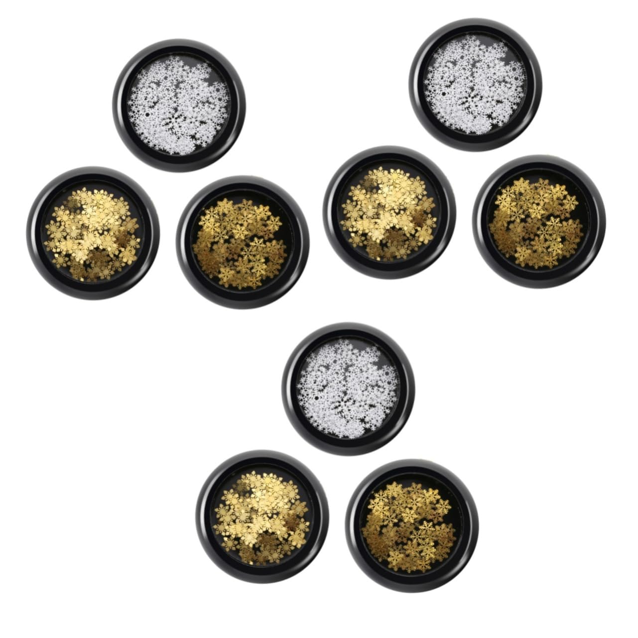 Healeved 3 Set Adesivi Per Unghie Adesivi Unghie Sottili Decorazioni Unghie Per Feste Adesivi Natalizi Decalcomanie Per Unghie Natalizie Adesivo Per Unghie Con Fiocco Di Neve 3 Scatole*3