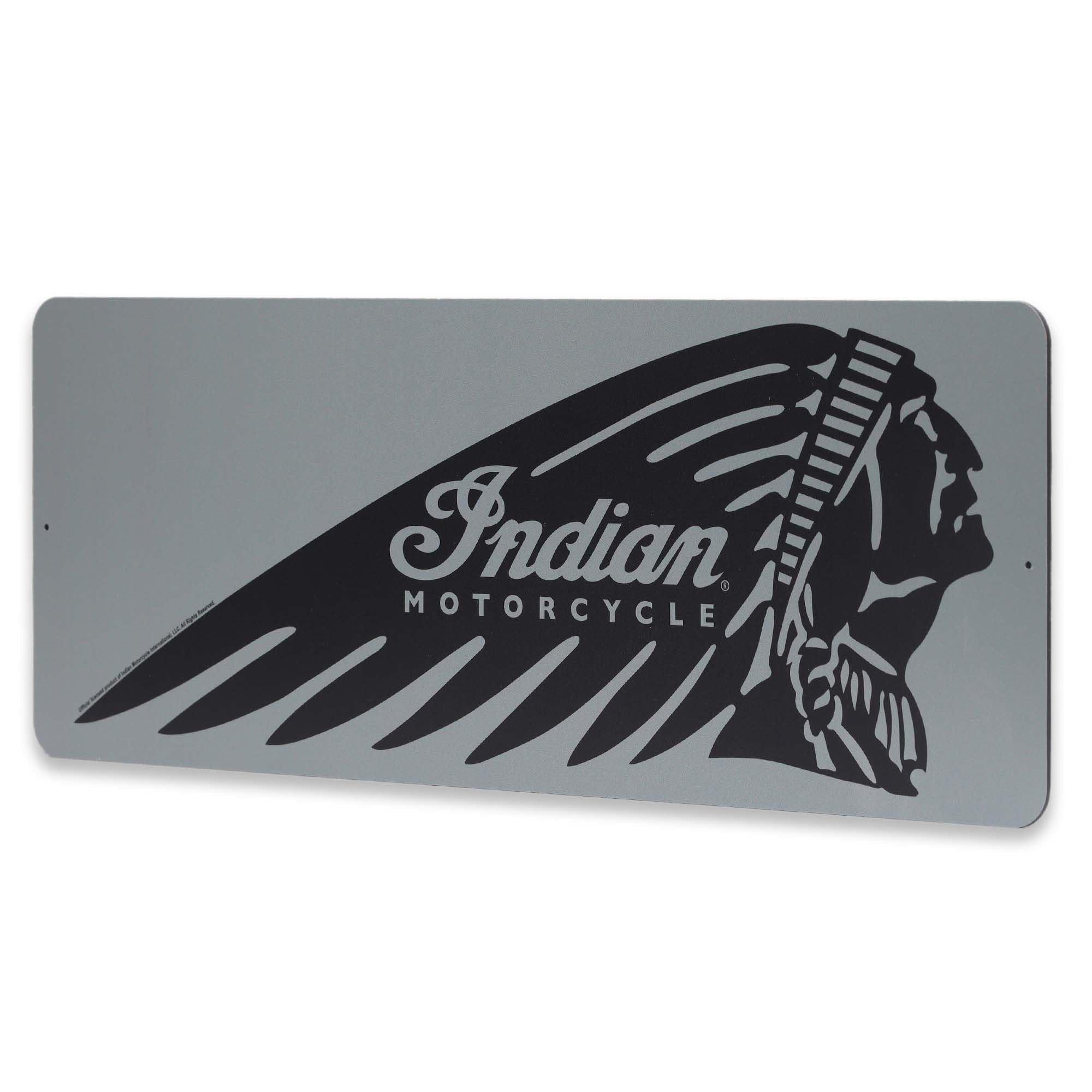 Amazon.com: Indian Motorcycle Company Headdress Metal Sign