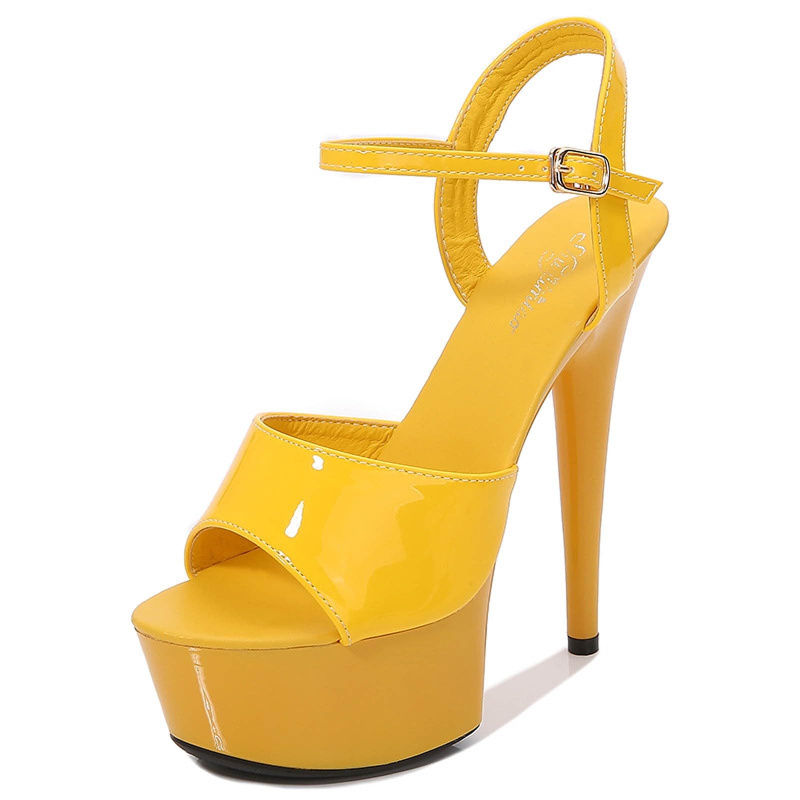 Zapatos de fiesta de tacón alto delgado para mujer, tacones gruesos, zapatos de moda, elegantes zapatos de noche sólidos para las mujeres