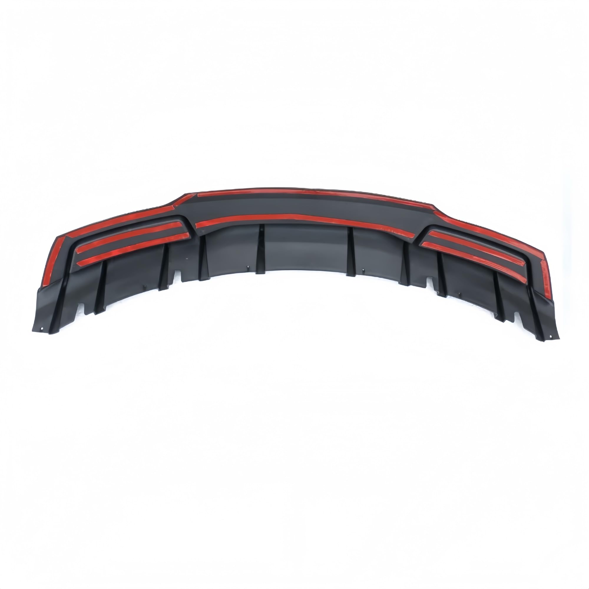 para difusor de Parachoques Trasero Coche para Tesla para Modelo 3 Highland 2024-2025 Cubierta ABS Delantales Protectores Traseros(Carbon Look)