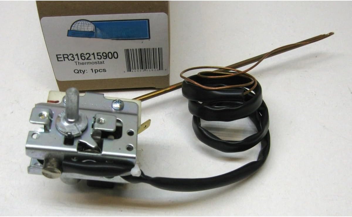 Replacement for Range Oven Thermostat for Electrolux for Frigidaire 316215900 AP3563457 PS899636 compatible with ERP.