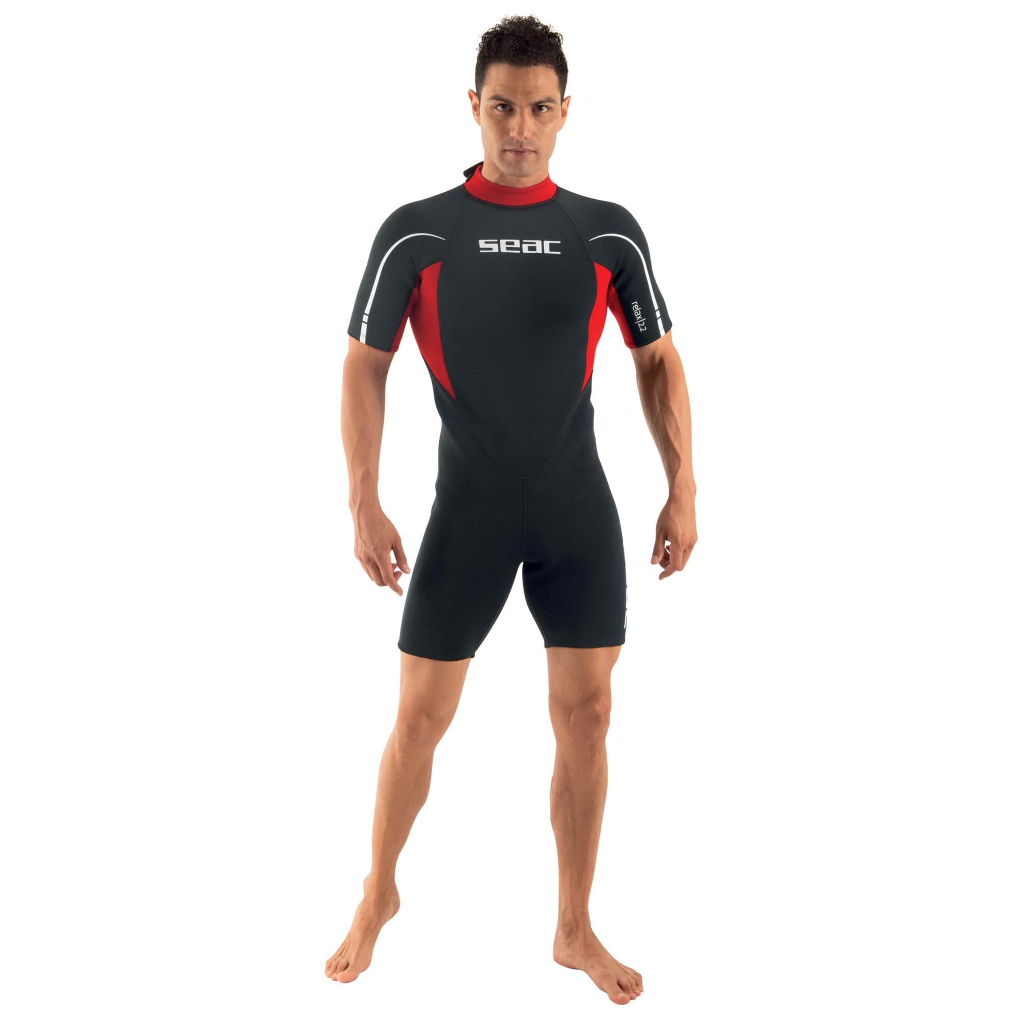 SEAC Relax Short, Muta Corta in Neoprene da 2.2 mm per Snorkeling, Subacquea e Altre attività in Acqua
