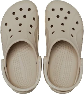 Crocs Unisex-Adult Baya Clogs, Cobblestone, 11 Men