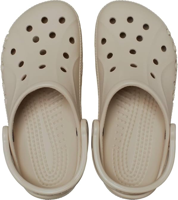 Crocs Unisex-Adult Baya Clogs, Cobblestone, 11 Men
