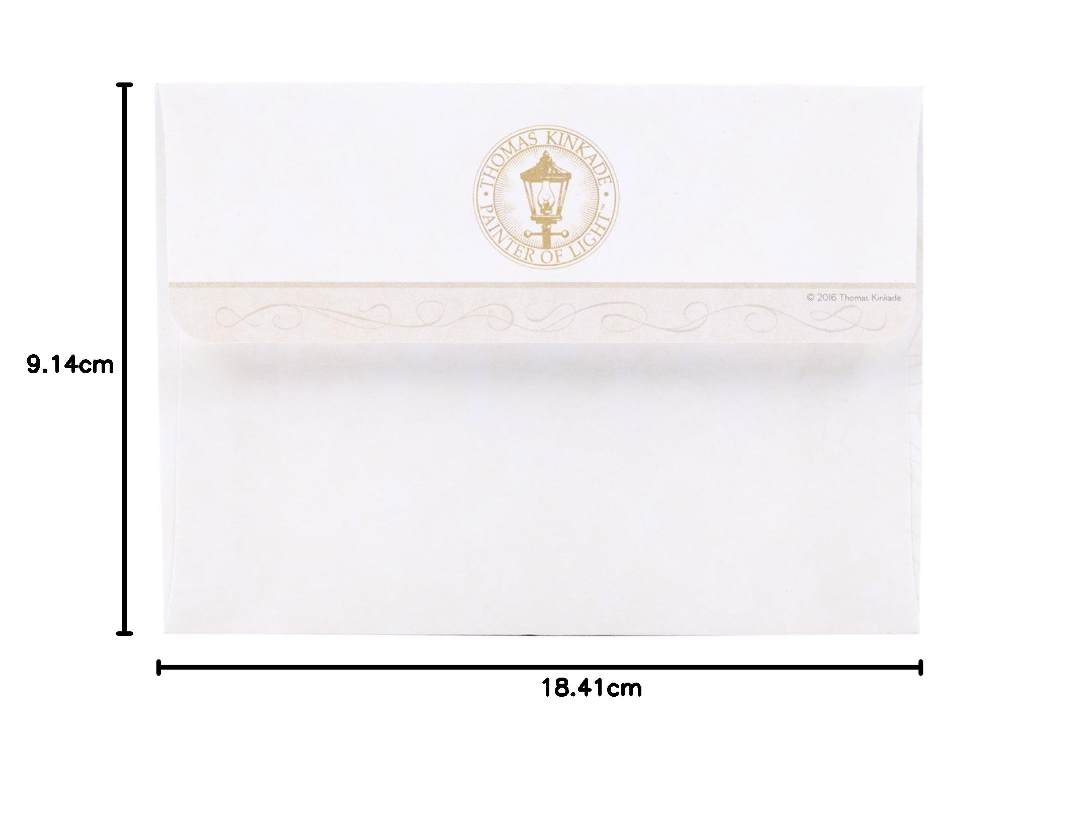 Hallmark Thomas Kinkade Boxed Christmas Cards Assortment, Snowy Houses (40 Cards with Envelopes and Foil Seals)