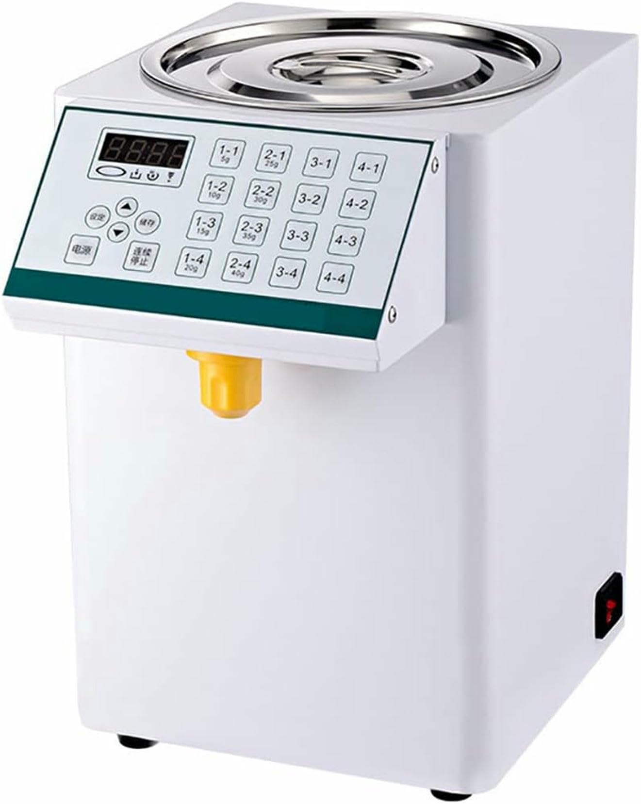 MYUYEE Fructose Dispenser For Tea And Beverages, Diy Sugar Syrup Dispenser For Milk Tea And Soft Drinks,For Home And Commercial Use