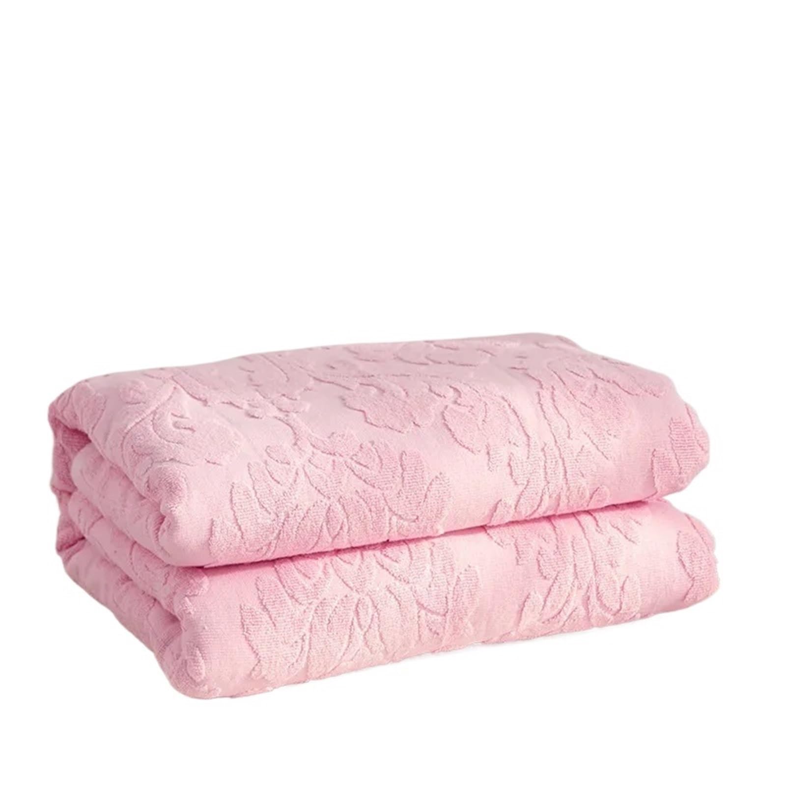 EBzvblxm Cooling Blanket for Summer, Jacquard Cooling Towel Blanket Cotton Multicolor Multiple Sizes Summer Throw(Pink,150x200)