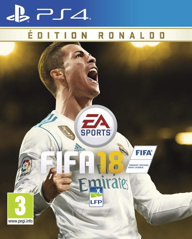Third Party - FIFA 18 - Edition Ronaldo Occasion [ PS4 ] - 5030942122299