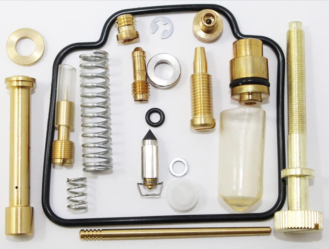 Hi-Caliber Powersports Parts Carburetor Carb Repair Rebuild Kit compatible with the 1996-1998 Polaris 500 Sportsman 1997 500 Xplorer ATV