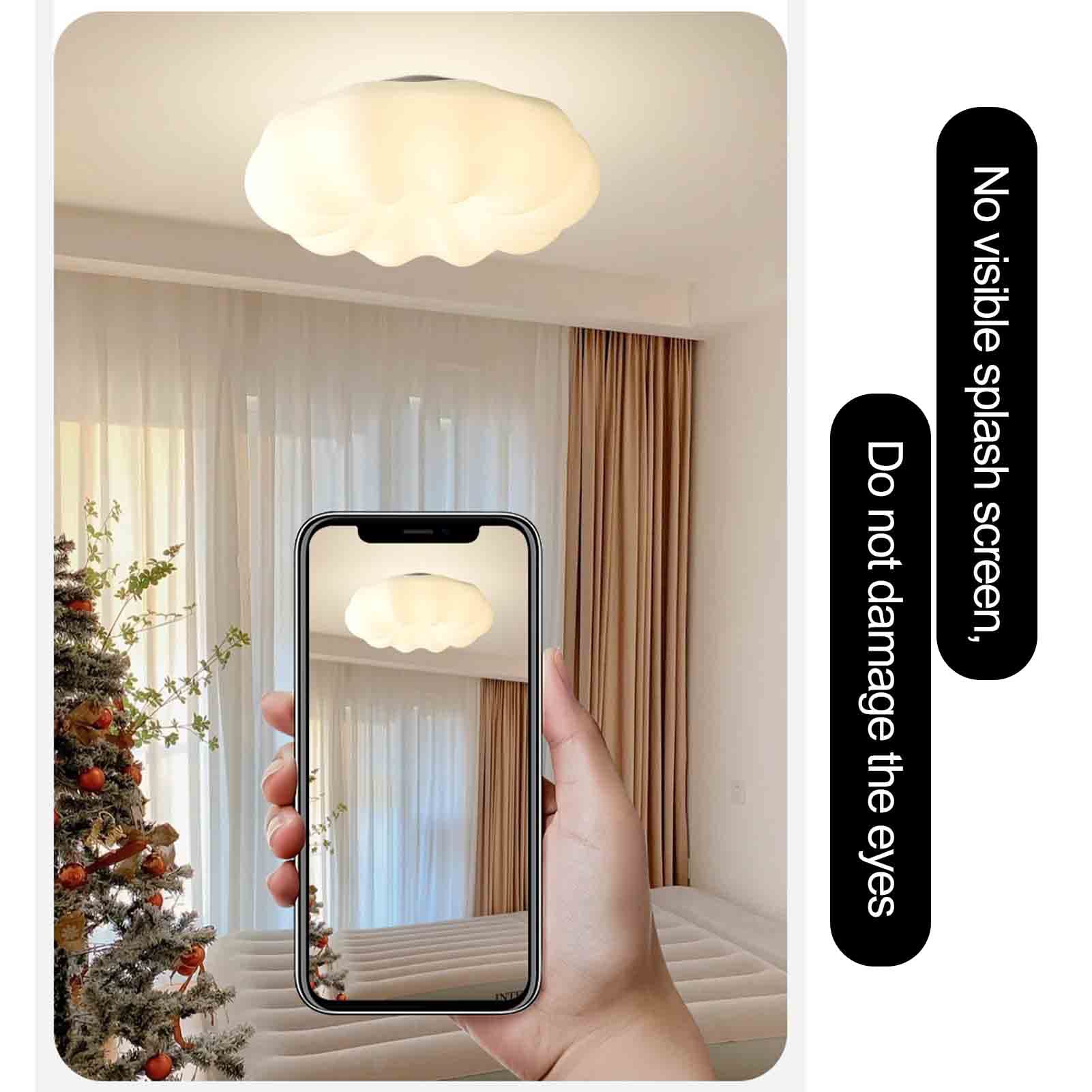 Lampa wisząca,Oświetlenie sufitowe Led, dynia/chmura Odcień światła Oświetlenie sufitowe, kreatywne oświetlenie pokoju Lampy wiszące do salonu Światło łazienkowe Światło garażowe Światło d