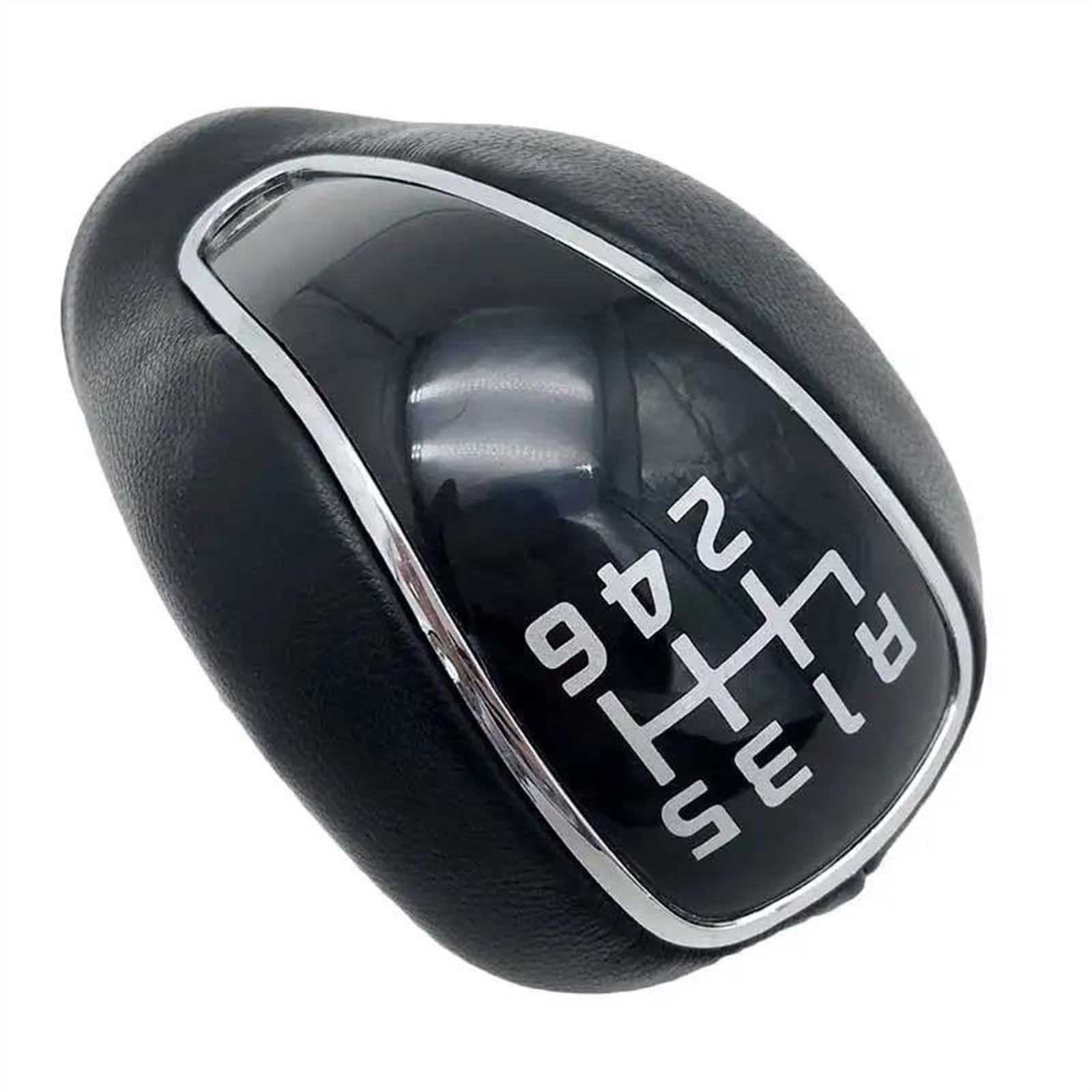 CAVINBDZ for Hyundai IX25 for Creta 2012 2013 2014 2015 2016 5/6 Speed PU Leather Gear Shift Knob Lever Shifter Handball(R123456)