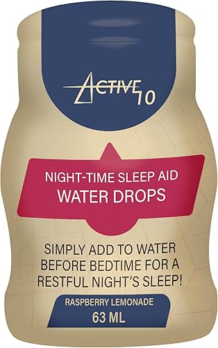 Gotas de agua para dormir nocturnas