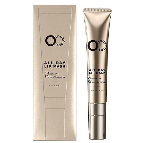 Máscara de labios - Máscara para dormir de labios para el cuidado de los labios - Suero hidratante para labios y tratamiento con péptido de colágeno